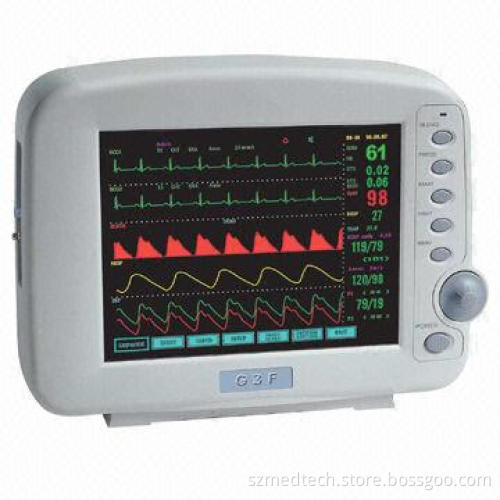 Muti-parameter Patient Monitor with Audible and Visual Alarm